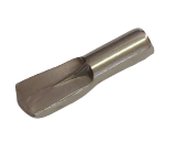Image du produit SUPPORT TABLETTE 123 Ø4MM AVEC ARRET NICKELE