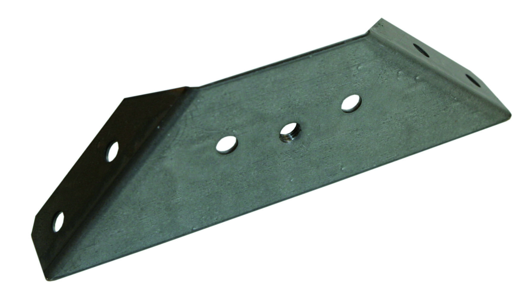 Image du produit EQUERRE DE LIT 125.3X125.3X27MM AVEC 1 TROU TARAUDE M8 GALV.